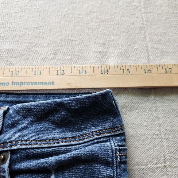 Hudson Jeans Women 28 Blue Denim Collin Flap Skinny Stretch Actual 28x31 - Picture 8 of 16